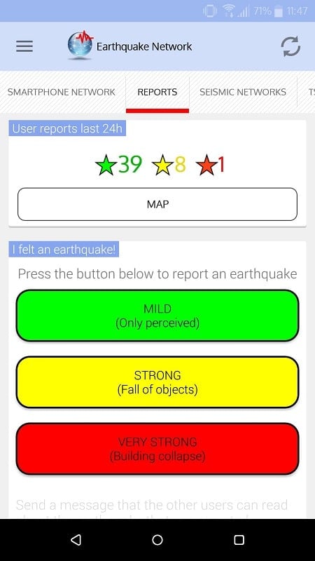 Earthquake Network Pro mod free