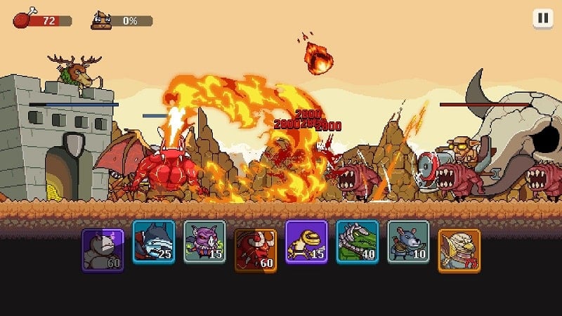 Monsters War Epic TD Strategy mod free