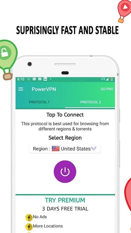 Power VPN mod