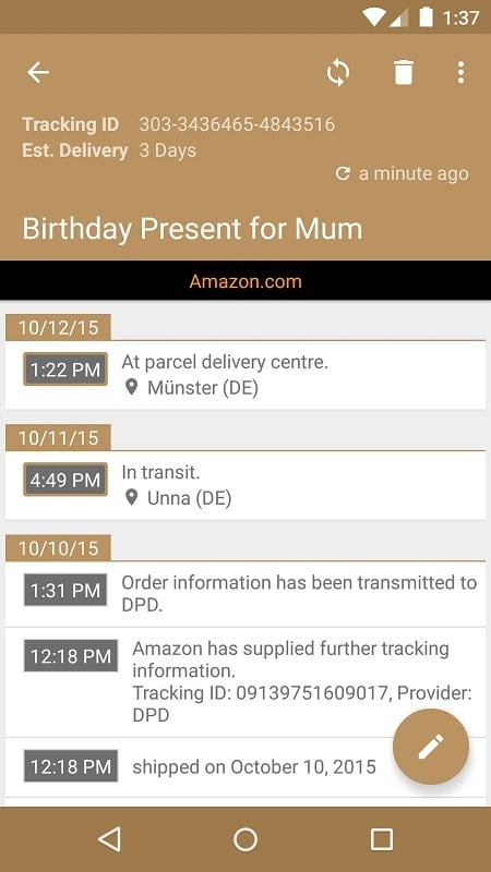 Deliveries Package Tracker mod apk