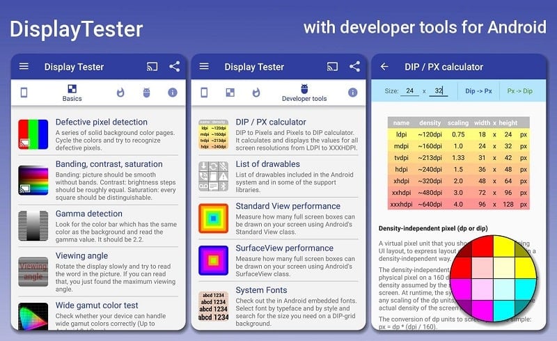 Display Tester mod apk