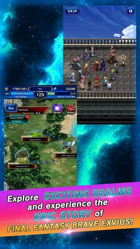 FINAL FANTASY BRAVE EXVIUS mod apk free