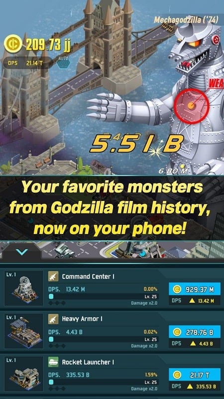 Godzilla Defense Force free