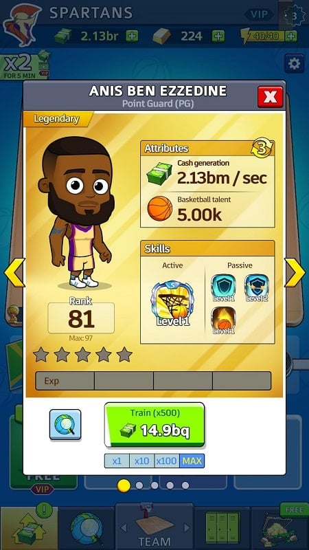 Idle Five Basketball Tycoon mod free