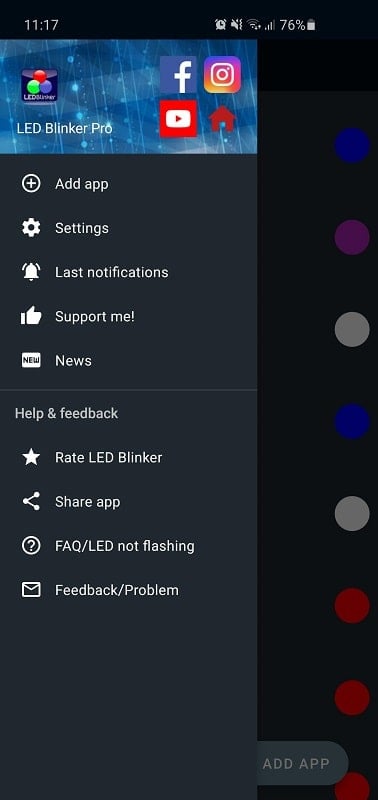 LED Blinker Notifications Pro mod apk