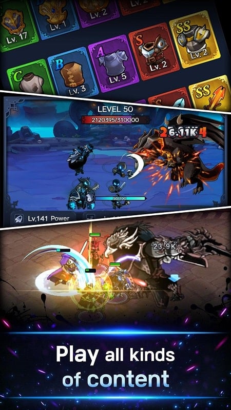 Shadow Knights Idle RPG mod apk free