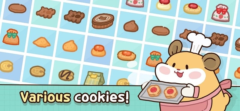 Hamster cookie Factory mod android