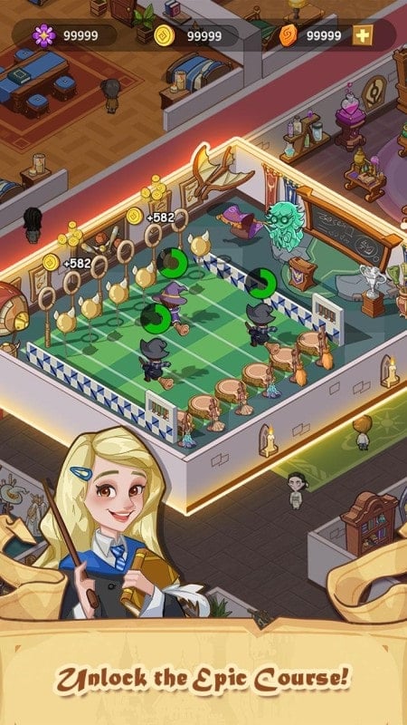 Idle Magic School apk