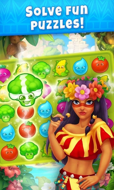 JungleMix Match 3 Game Puzzles mod apk free