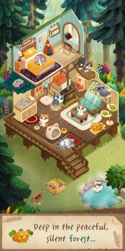 Secret Cat Forest mod