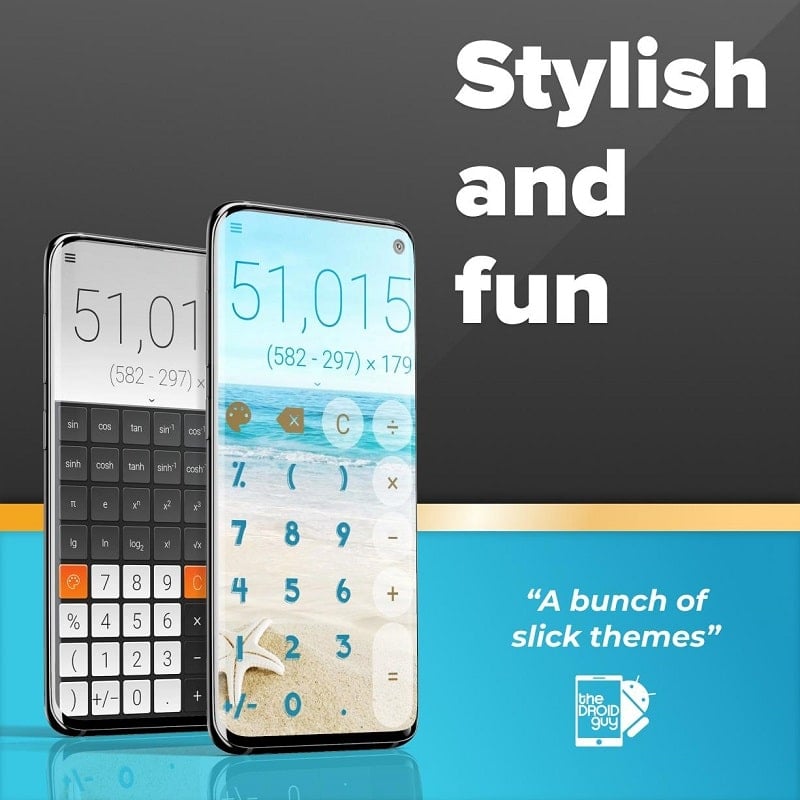 Stylish Calculator CALCU mod apk