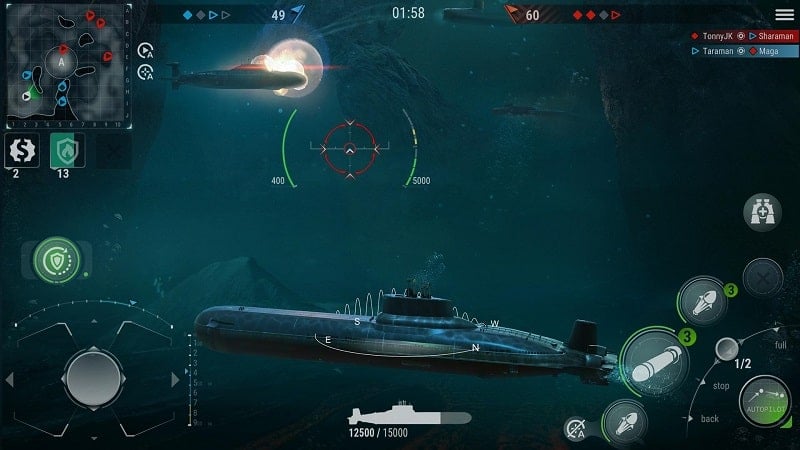 WORLD of SUBMARINES Navy PvP mod