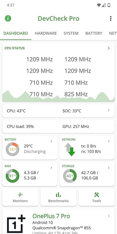 DevCheck Hardware and System Info mod