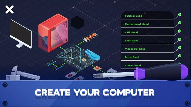 PC Creator 2 PC Building Sim android