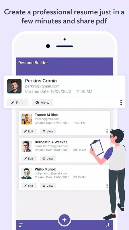 Professional Resume Builder mod apk free