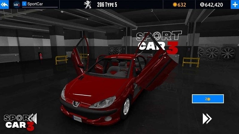 Sport car 3 mod apk