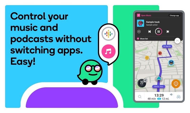 Waze mod apk free