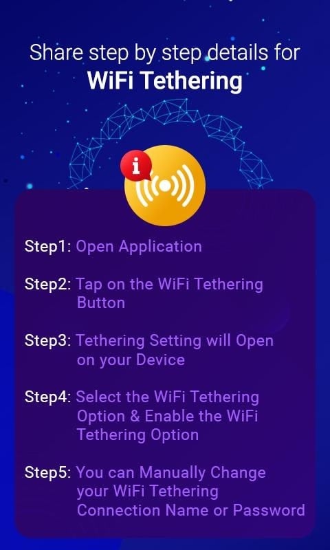 WiFi Tethering Internet Sharing mod