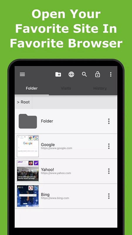 Bookmark Folder mod apk