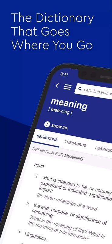 Dictionary.com Premium mod