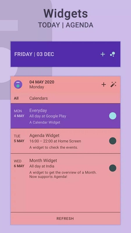 Everyday Calendar Widget mod apk free