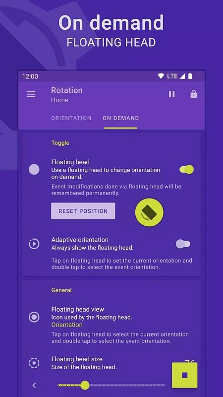 Rotation Orientation Manager mod apk