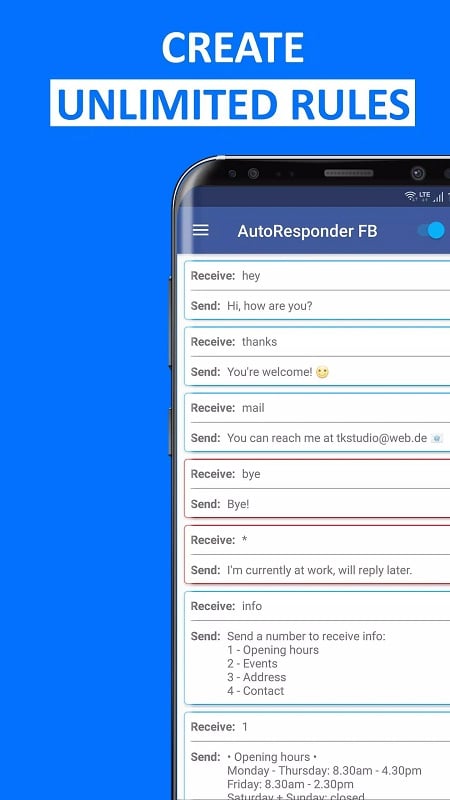 AutoResponder for FB Messenger mod apk free