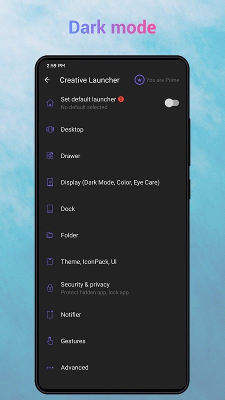 Creative Launcher free