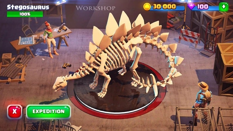 Dinosaur World mod apk