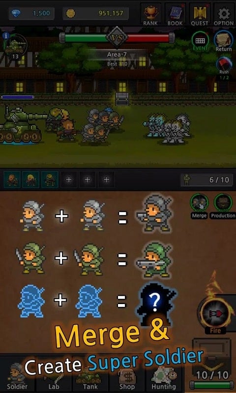 Grow Soldier mod