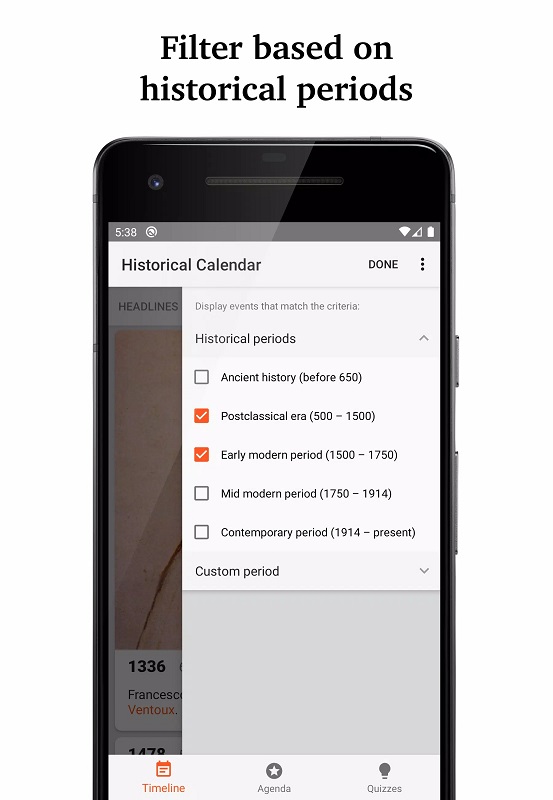 Historical Calendar mod apk