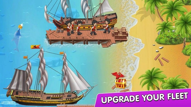 Pocket Ships Tap Tycoon mod