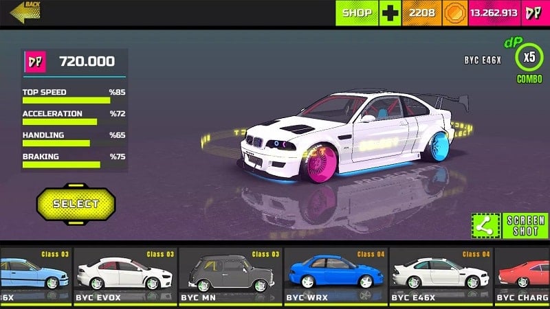 Project Drift 2.0 mod apk