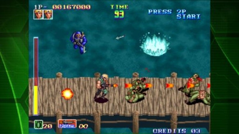 SHOCK TROOPERS ACA NEOGEO mod min