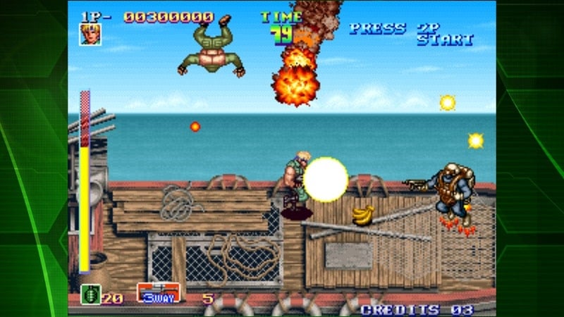 SHOCK TROOPERS ACA NEOGEO