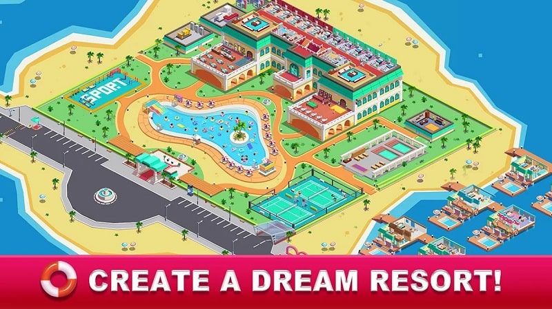 Sim Hotel Tycoon mod apk