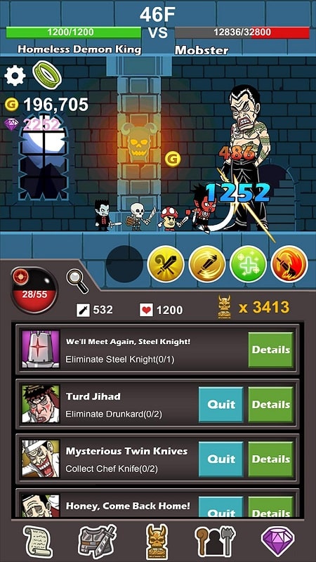 Homeless Demon King apk