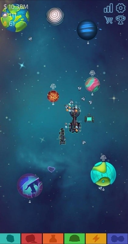 Idle Planet Miner mod apk