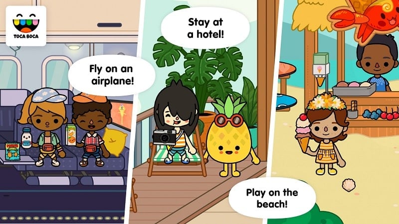 Toca Life Vacation mod