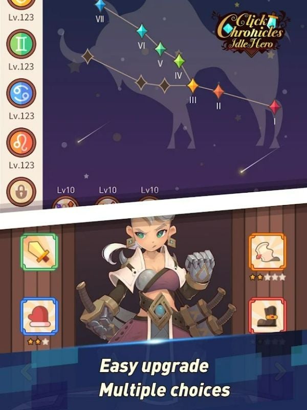 Click Chronicles Idle Hero mod apk