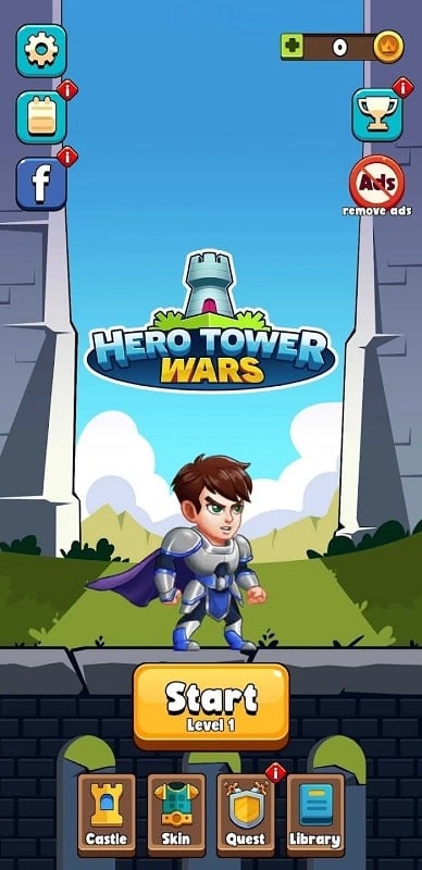 Hero Tower Wars mod