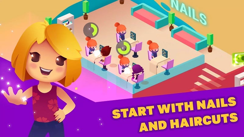 Idle Beauty Salon Tycoon apk free