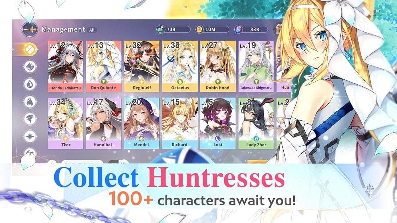 Idle Huntress Dragon Realm apk