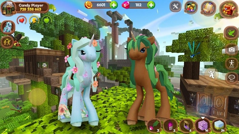 Pony World Craft mod apk