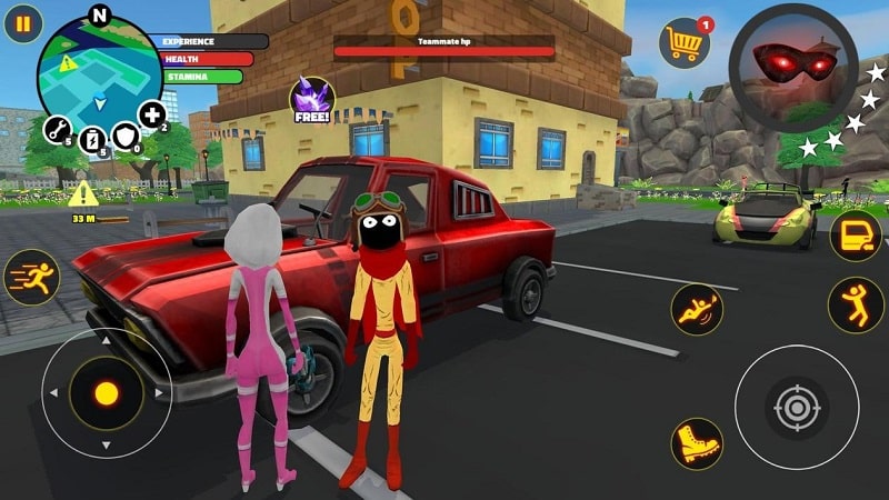 stickman superhero apk free