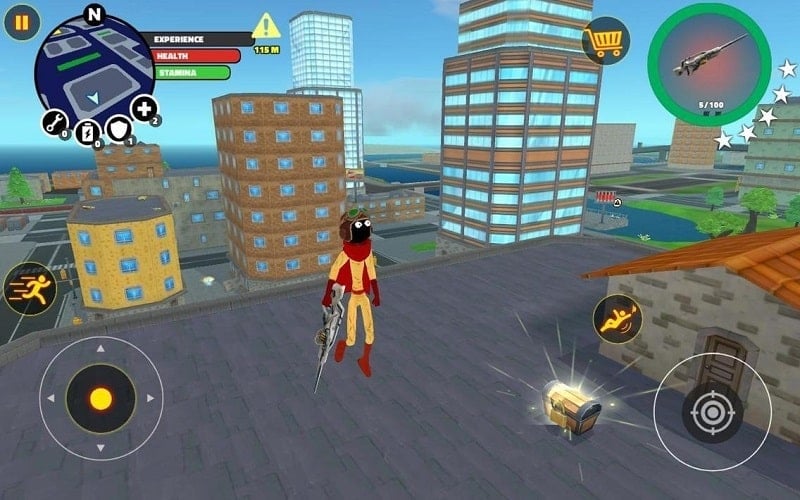 stickman superhero mod