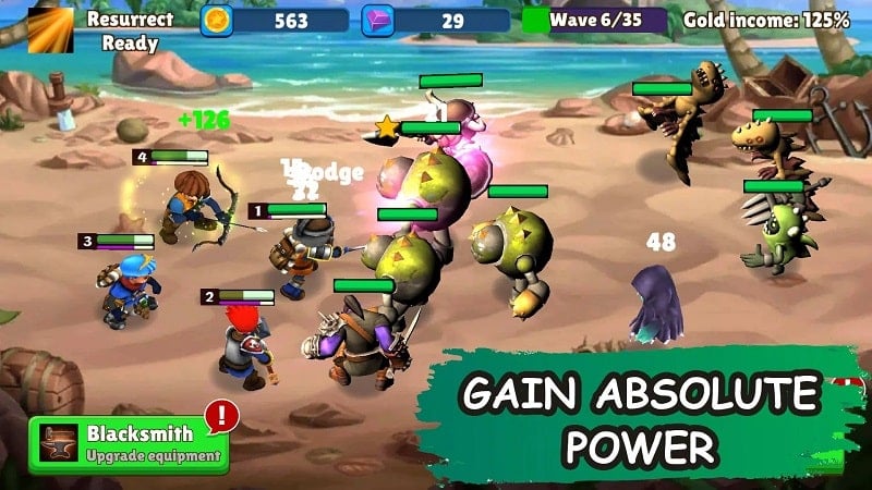 Idle Warrior Tales apk