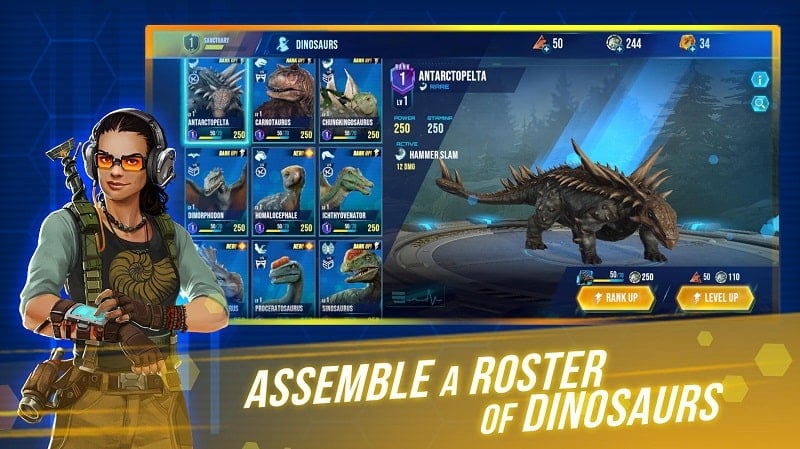 Jurassic World Primal Ops mod apk