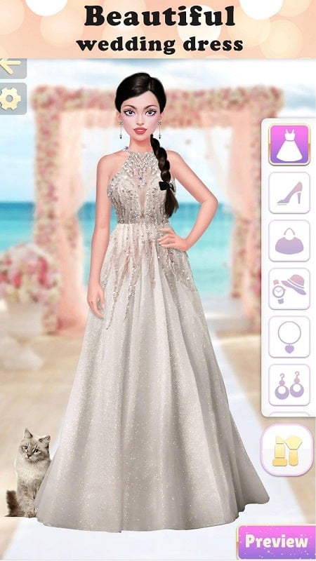 Vlinder Fashion Queen Dress Up mod