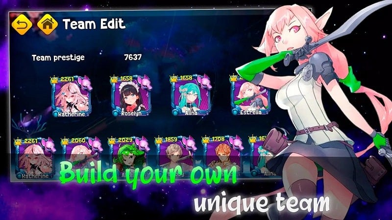 Ariah Fantasy RPG Waifu Gacha mod apk